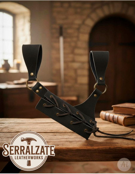 Mittelalterlicher Gürtelhalter für... Mittelalterlicher Gürtelhalter für...