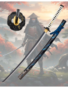 Handgemaakte decoratieve katana van Jin, Ghost of Tsushima