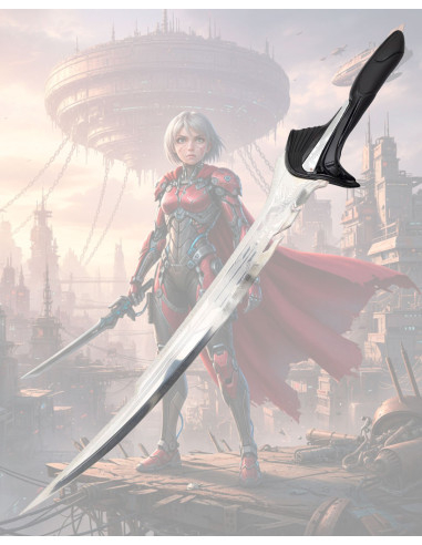 Dekorativt sværd fra Alita Battle Angel (ikke officiel)