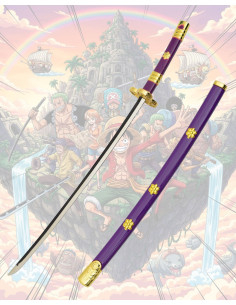 Mini katana met standaard Enma van Zoro, One Piece