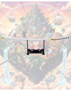 Mini katana con stand Wado Ichimonji de Zoro, One Piece 2