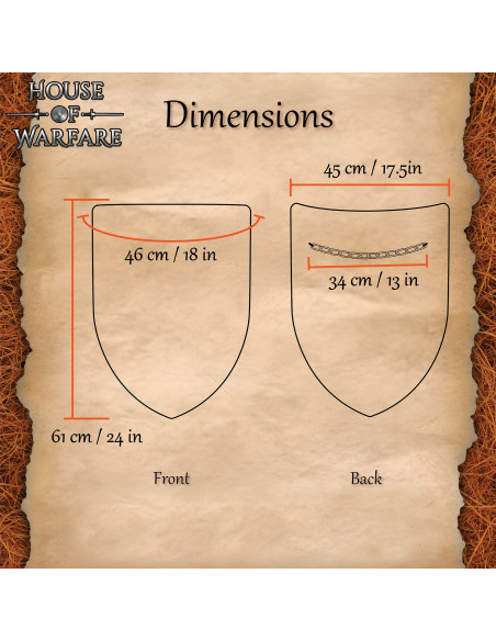 Mittelalterlicher runder Stahlshield... Mittelalterlicher runder Stahlshield...