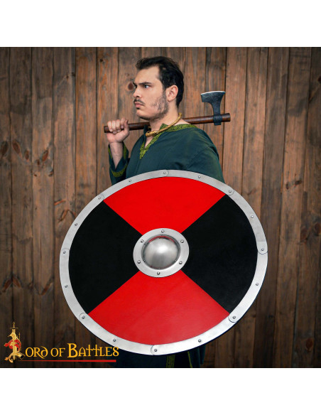 Vikingschild aus massivem Holz,... Vikingschild aus massivem Holz,...