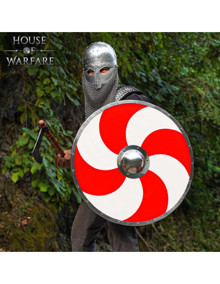 Viking Krigernes Skjold, Rød-Hvid Viking Krigernes Skjold, Rød-Hvid