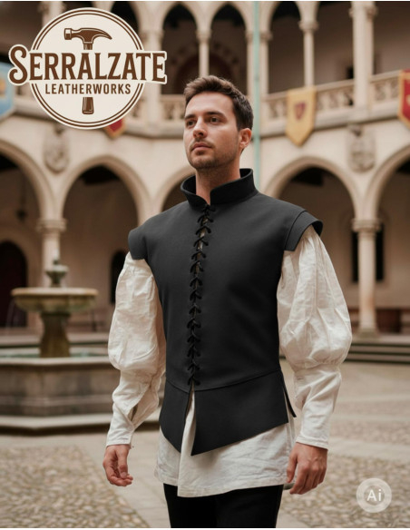 Middelalder- og renæssance-jacket i... Middelalder- og renæssance-jacket i...