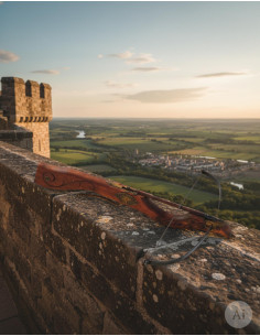 Middelalderarmbrøst med hjortehoved, 60 cm. 2