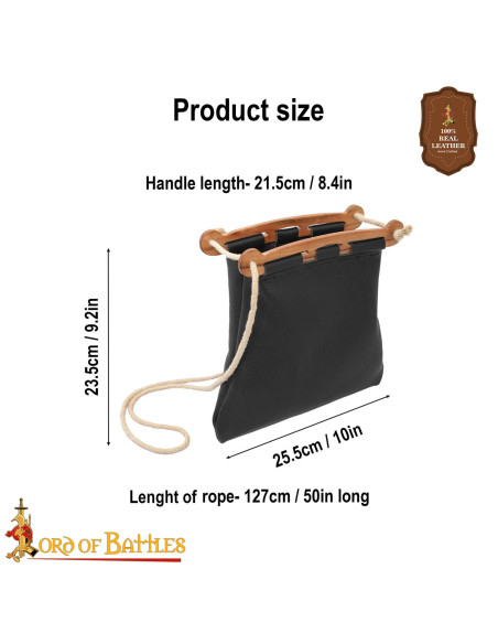 Vikinger Tasche Modell Hedeby aus...