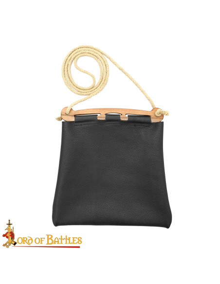 Viking tas model Hedeby in zwart...