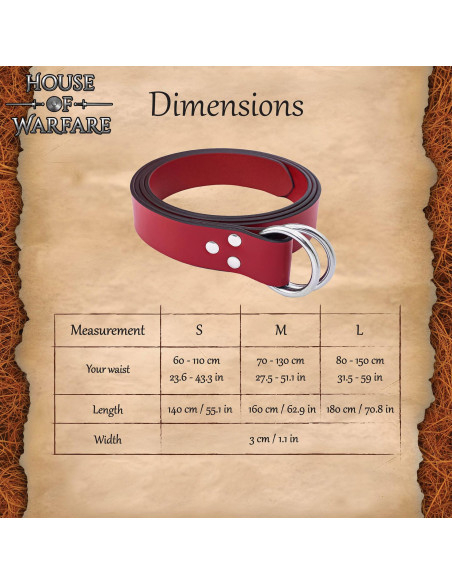 Middelalderbælte fra det 12.-15....