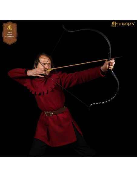 Middeleeuwse renaissance leren riem...