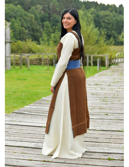 Vikingse blauwe wollen riem voor...