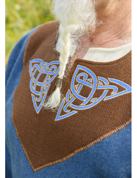 Viking Tuniek Esben van Blauwe Wollen...