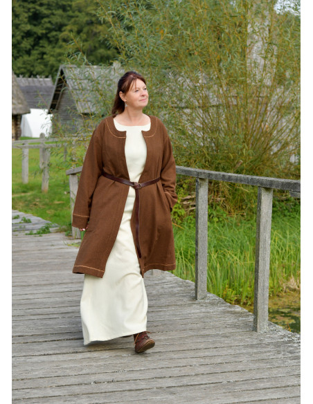 Authentieke Viking Wollen Bruine...