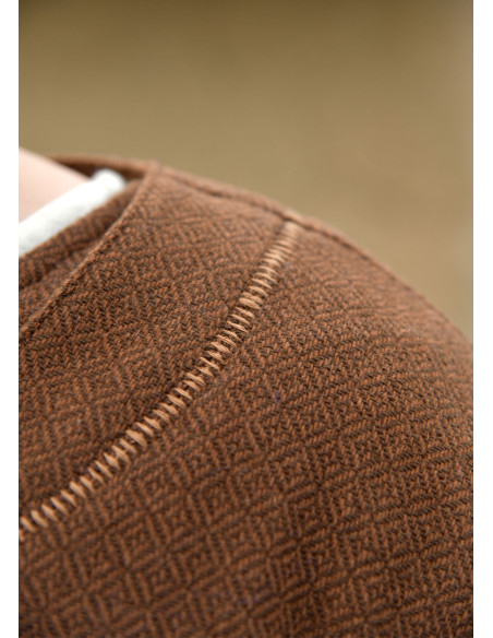 Authentieke Viking Wollen Bruine...