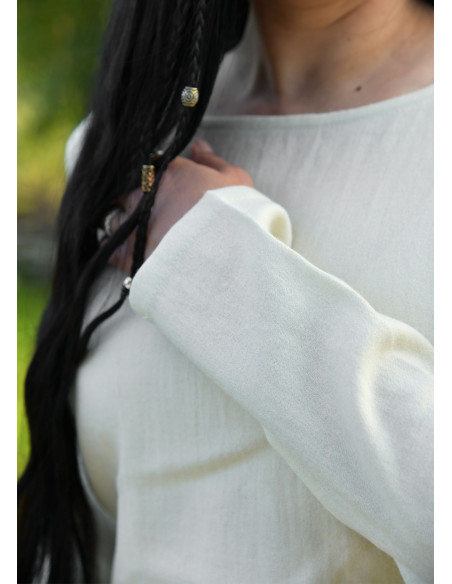 Vestido vikingo básico Celeste, lana,...