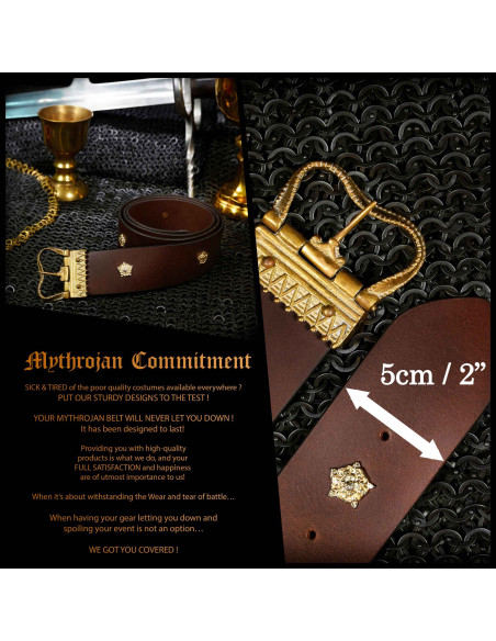 Cinturón medieval Burgundiano para...