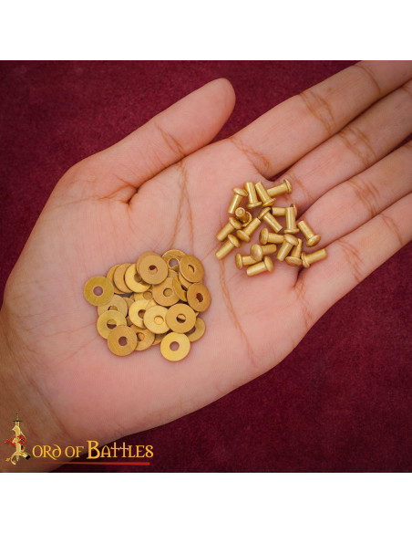 Set 50 remaches cabeza seta redondos...