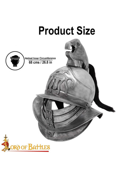 Romeinse Gladiator Helm Spartacus,...