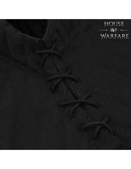 Medievale gewatteerde gugel van...