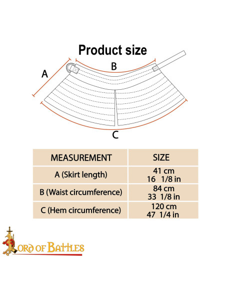 Rundum gepolsterter mittelalterlicher...