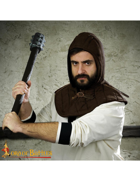 Gugel medieval acolchado en algodón,...