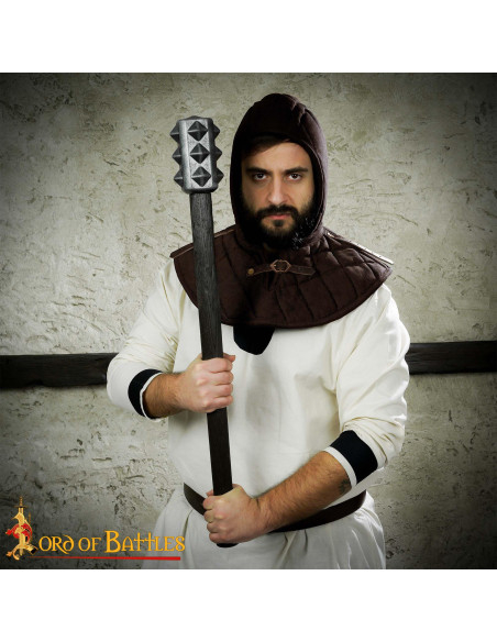 Medievaler gepolsterter Gugel aus...