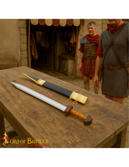 Dekorativ Romersk Gladius af Legionar...