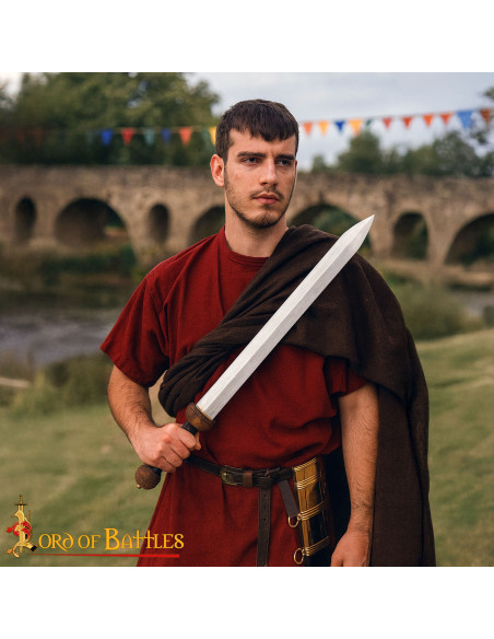 Gladius Romana decorativa detalles en...