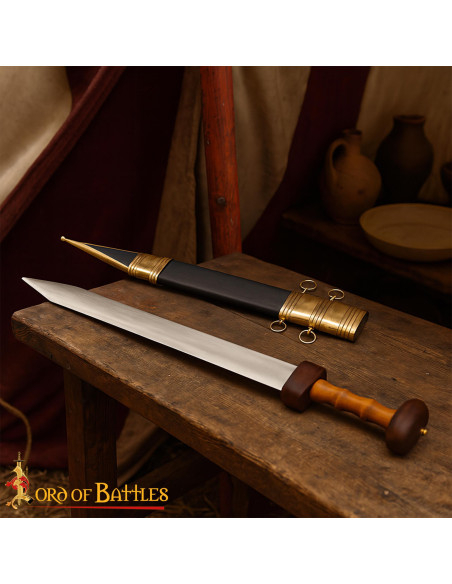 Handgeschmiedeter dekorativer Gladius...