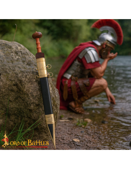 Handgeschmiedeter dekorativer Gladius...