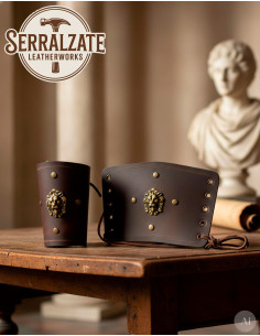 Romeinse legioensleutelarmbanden, bruin 2