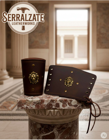 Romeinse legioensleutelarmbanden, bruin