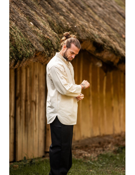 Camisa medieval cordones modelo...