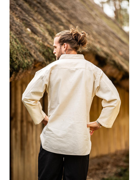 Camisa medieval cordones modelo...
