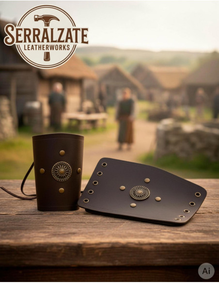 Keltische leren armbanden met...