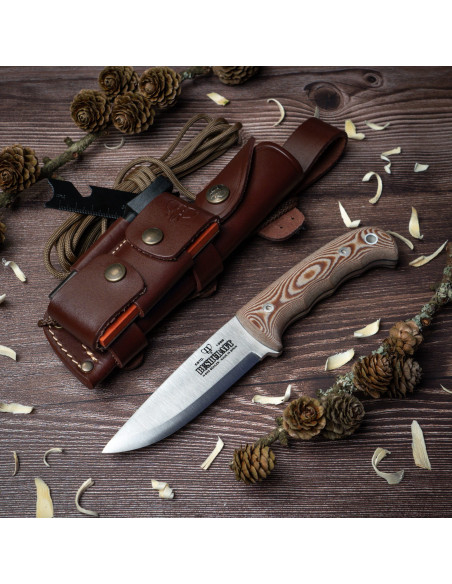 Cuchillo Cudeman Bushcraft Böhler Kit...