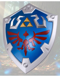 Zelda Hylian skjold metal replica