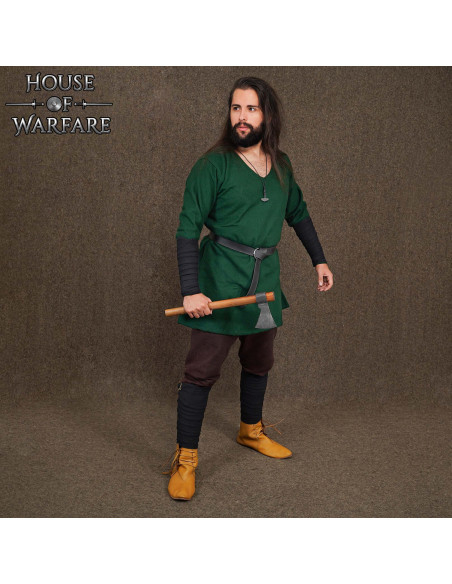 Winingas medievales en algodón negro,...