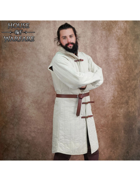Medieval quilted gambeson med...
