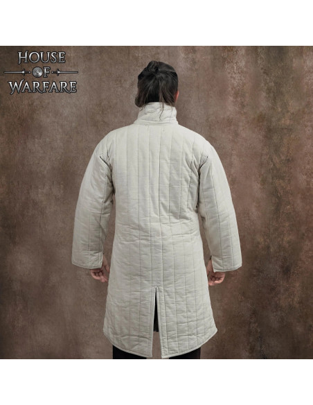 Middeleeuwse gewatteerde gambeson met...