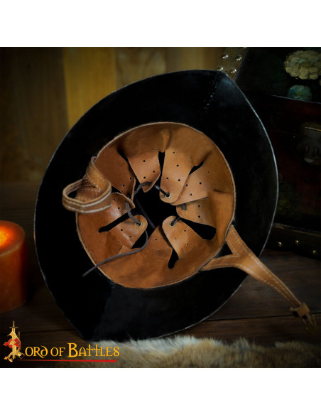 Casco medieval Burgudés siglo XV, con...