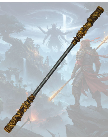 Ornamentele staf van Sun Wukong,...