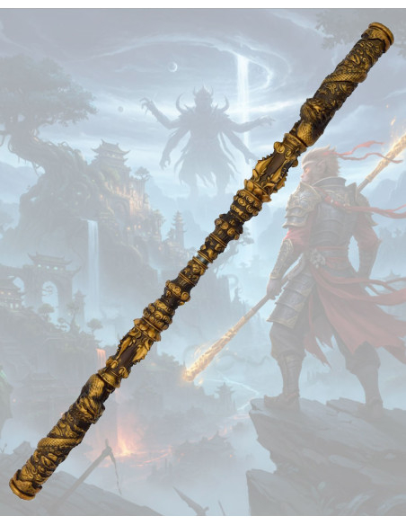 Bastón ornamental de Sun Wukong,...
