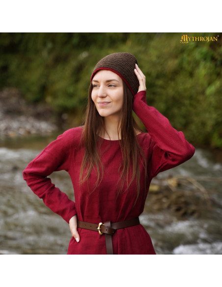 Gorro medieval nórdico en lana modelo...