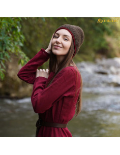 Gorro medieval nórdico en lana modelo Naalbinding,... 2