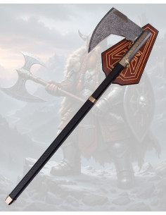 Hacha decorativa Barbuda de Gimli, El Señor de los Anillos