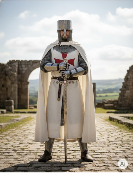 Dekoreret templarsværd