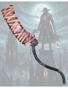 Réplica de Hacha Sierra de Cazador, Bloodborne