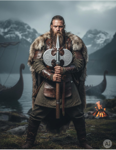 Gravierte doppelseitige rustikale...