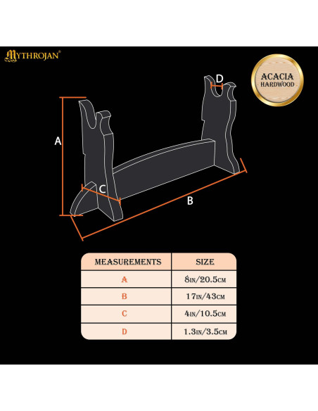 Soporte de sobremesa en madera para...
